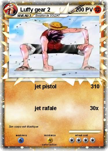 Pokemon Luffy gear 2