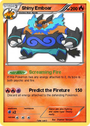 Pokemon Shiny Emboar