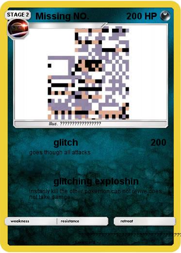 Pokemon Missing NO.
