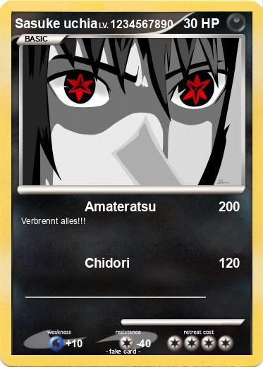 Pokemon Sasuke uchia