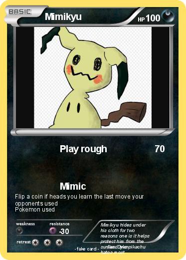 Pokemon Mimikyu