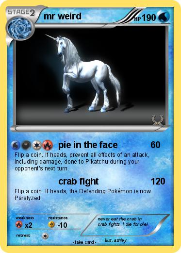 Pokemon mr weird
