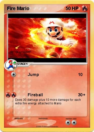 Pokemon Fire Mario