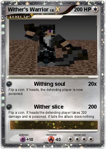 Pokemon Wither's Warrior