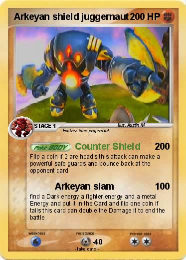 Pokemon Arkeyan shield juggernaut