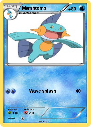 Pokemon Marshtomp