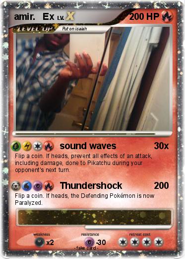 Pokemon amir.   Ex