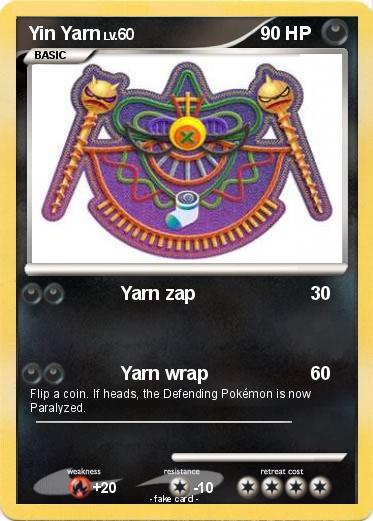 Pokemon Yin Yarn