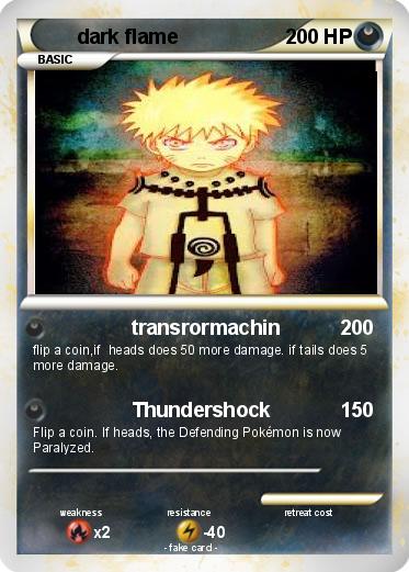 Pokemon dark flame