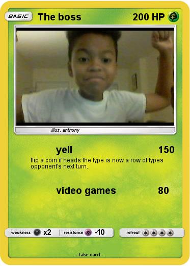 Pokemon The boss