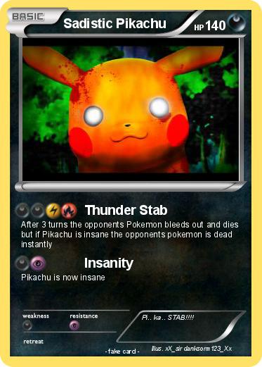 Pokemon Sadistic Pikachu