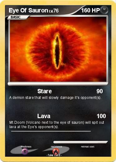 Pokemon Eye Of Sauron