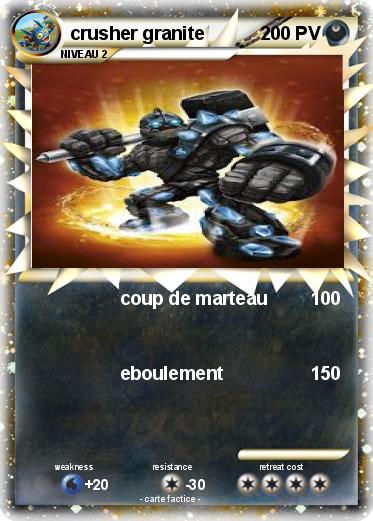Pokemon crusher granite