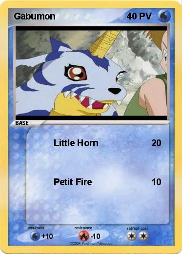 Pokemon Gabumon