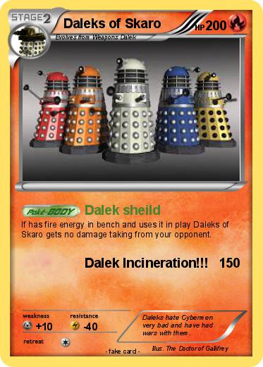 Pokemon Daleks of Skaro