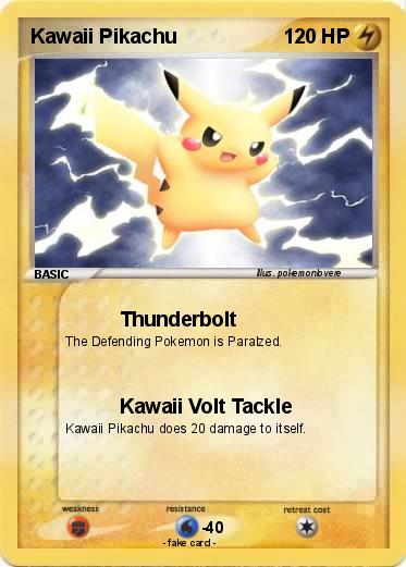 Pokemon Kawaii Pikachu