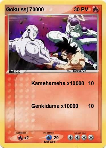 Pokemon Goku ssj 70000