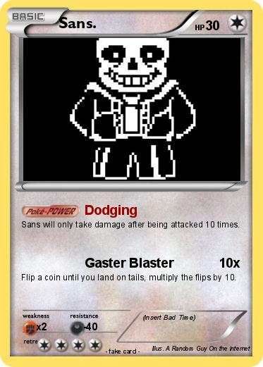 Pokemon Sans.