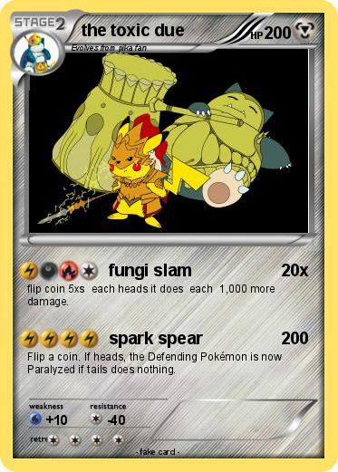 Pokemon the toxic due