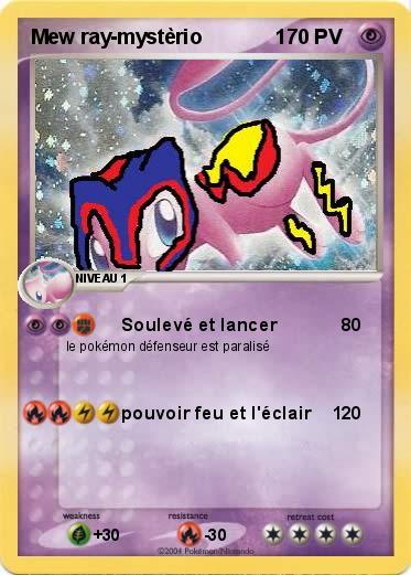 Pokemon Mew ray-mystèrio             1