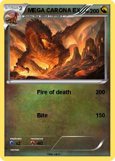 Pokemon MEGA CARONA EX