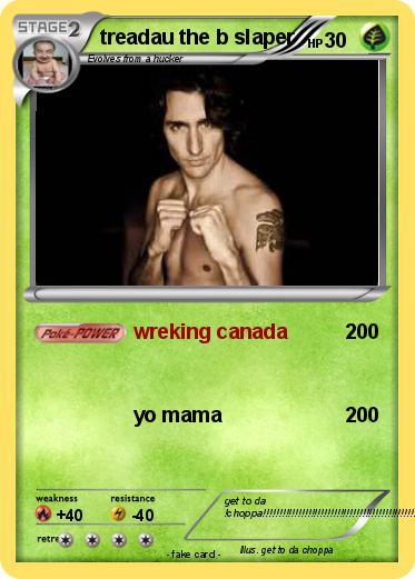 Pokemon treadau the b slaper