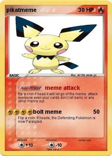 Pokemon pikatmeme