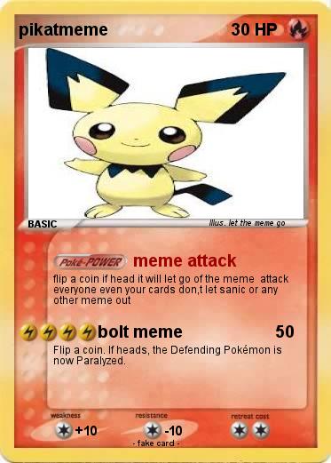 Pokemon pikatmeme