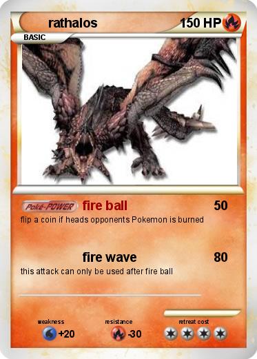 Pokemon rathalos