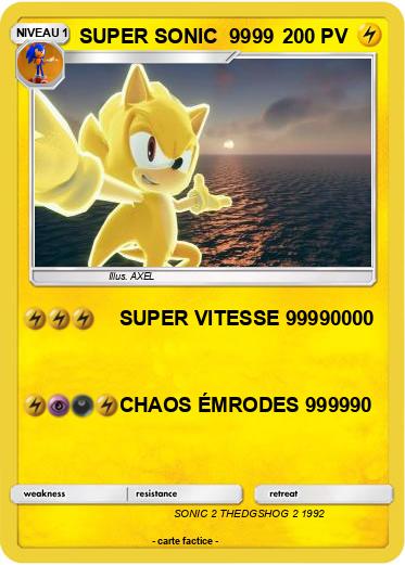 Pokemon SUPER SONIC  9999
