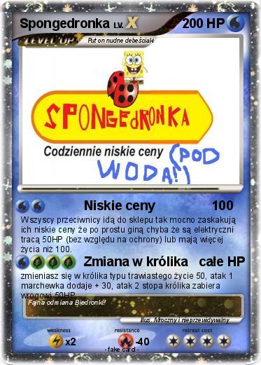 Pokemon Spongedronka
