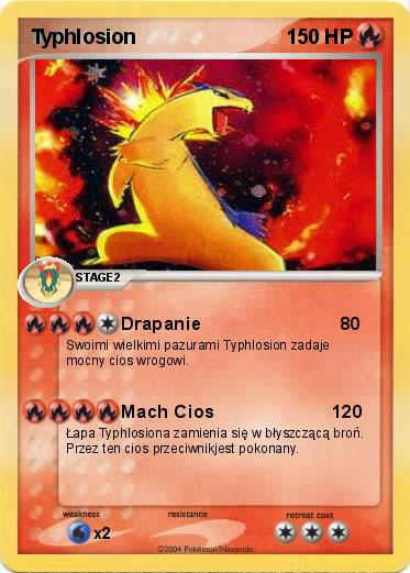 Pokemon Typhlosion