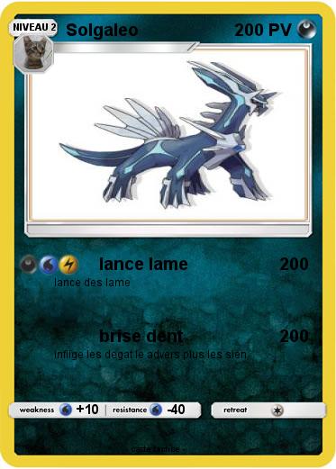 Pokemon Solgaleo