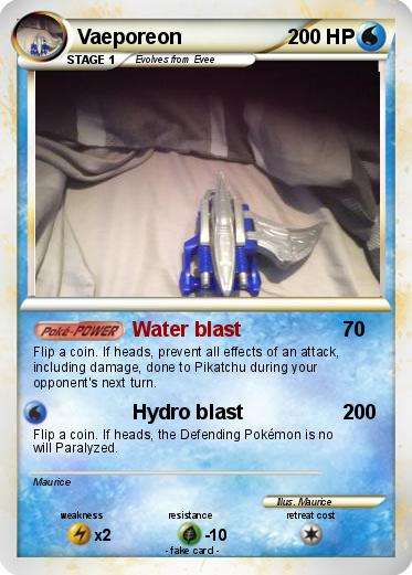 Pokemon Vaeporeon
