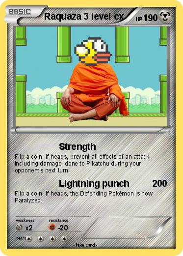 Pokemon Raquaza 3 level cx