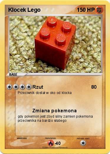 Pokemon Klocek Lego