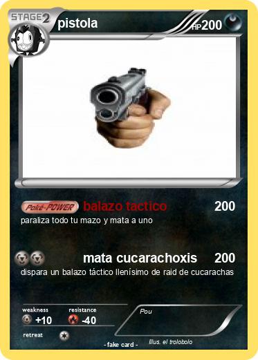Pokemon pistola