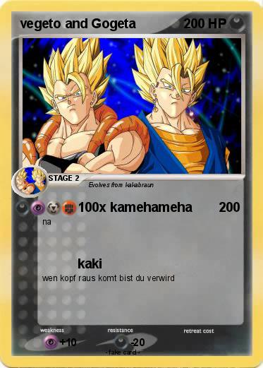 Pokemon vegeto and Gogeta