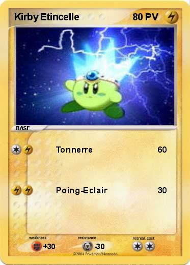 Pokemon Kirby Etincelle