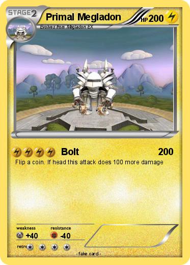 Pokemon Primal Megladon