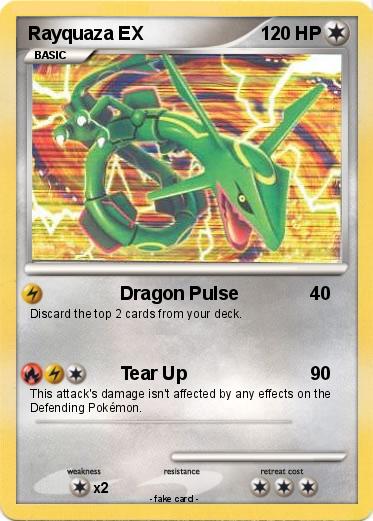 Pokemon Rayquaza EX