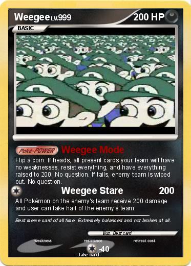 Pokemon Weegee