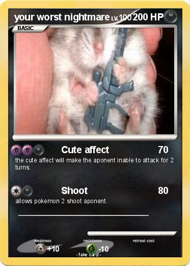 Pokemon your worst nightmare