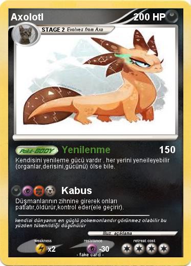 Pokemon Axolotl