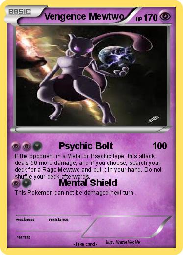 Pokemon Vengence Mewtwo