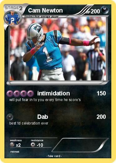 Pokemon Cam Newton