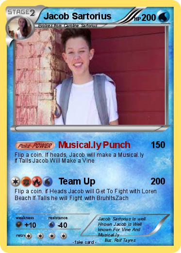 Pokemon Jacob Sartorius