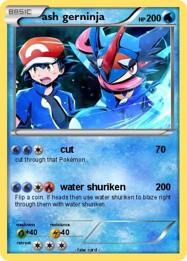 Pokemon ash gerninja