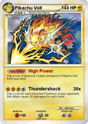 Pokemon Pikachu Volt