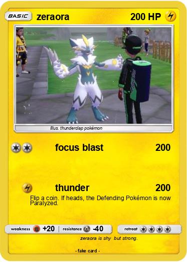 Pokemon zeraora